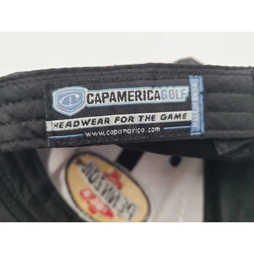 Pennzoil Cap American Golf‎ Snapback Hat Motor Oil Company Dad Men Women Black